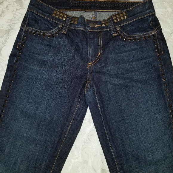 We the People Women's Jeans Rhinestone studded - Picture 3 of 4